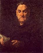 TRAVERSI, Gaspare Portrat des Fra Raffaello da Lugagnano oil painting on canvas